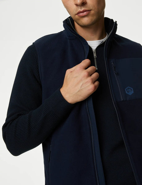 Chaleco fleece cremallera