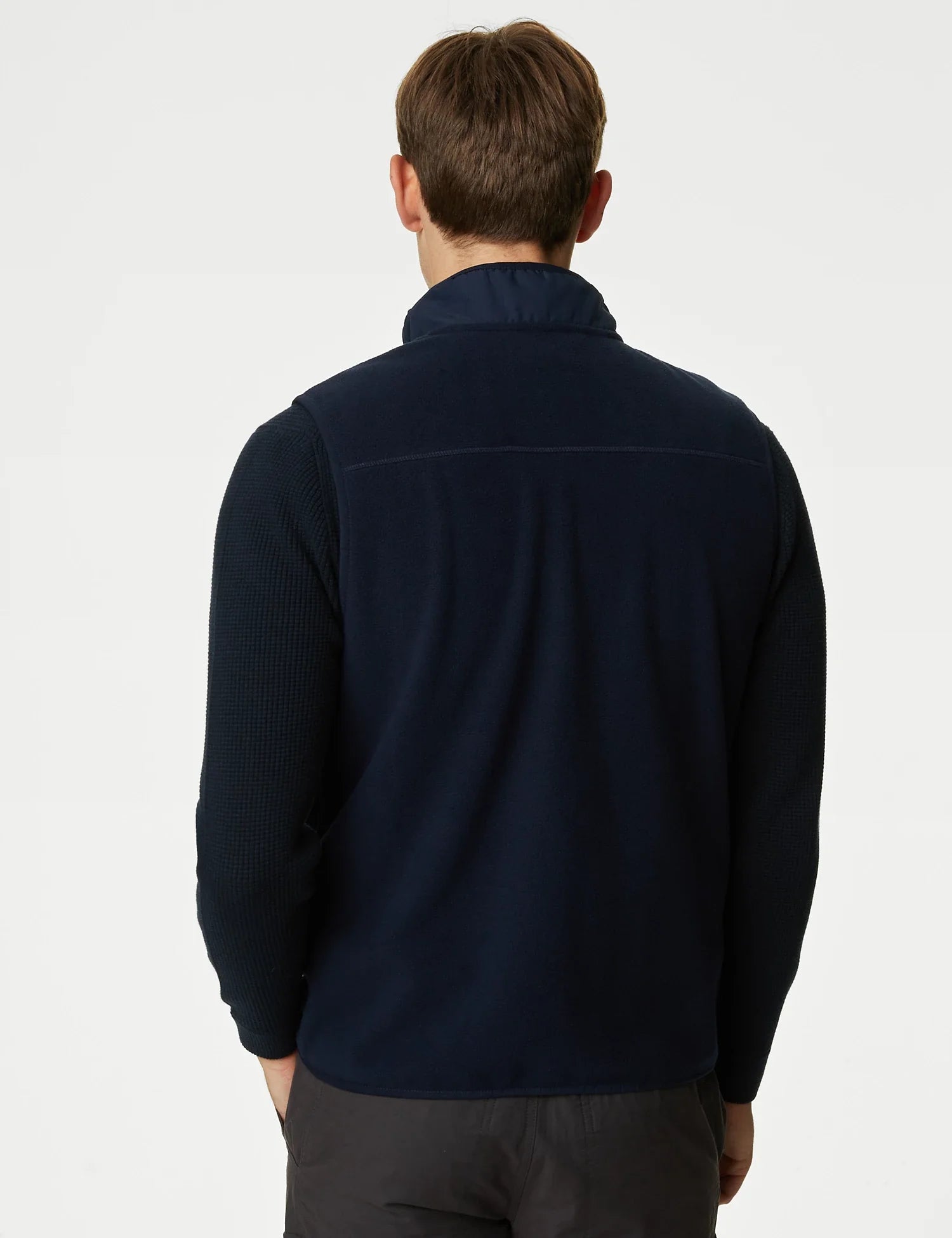 Chaleco fleece cremallera