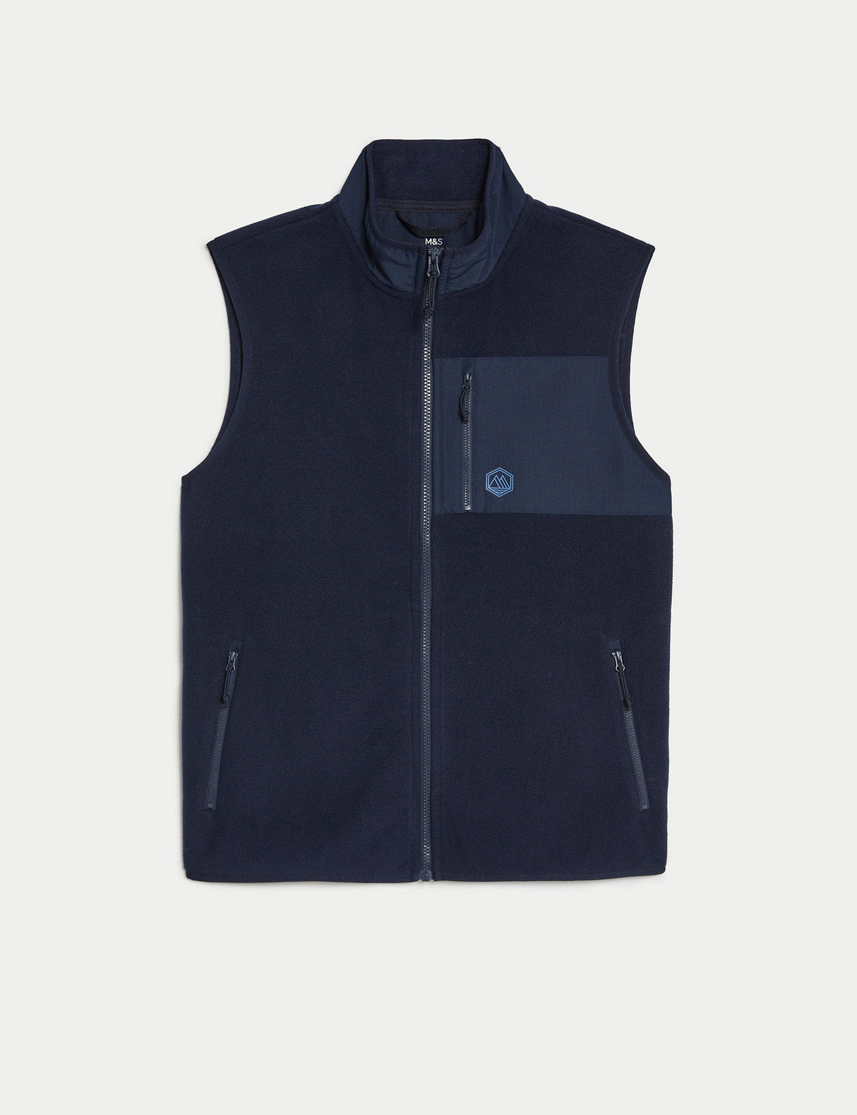 Chaleco fleece cremallera