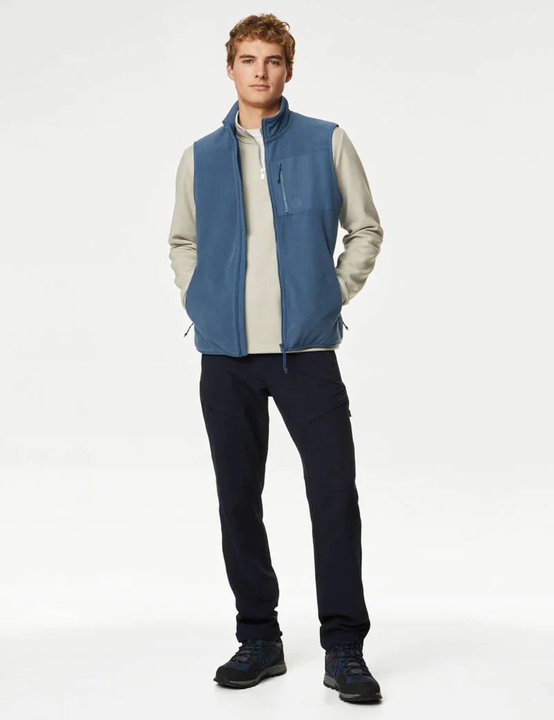 Chaleco fleece cremallera