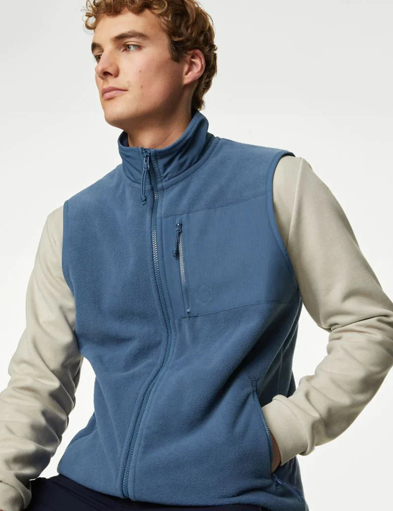 Chaleco fleece cremallera