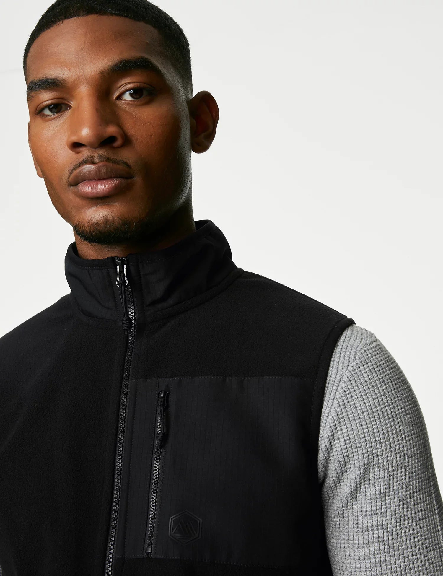 Chaleco fleece cremallera