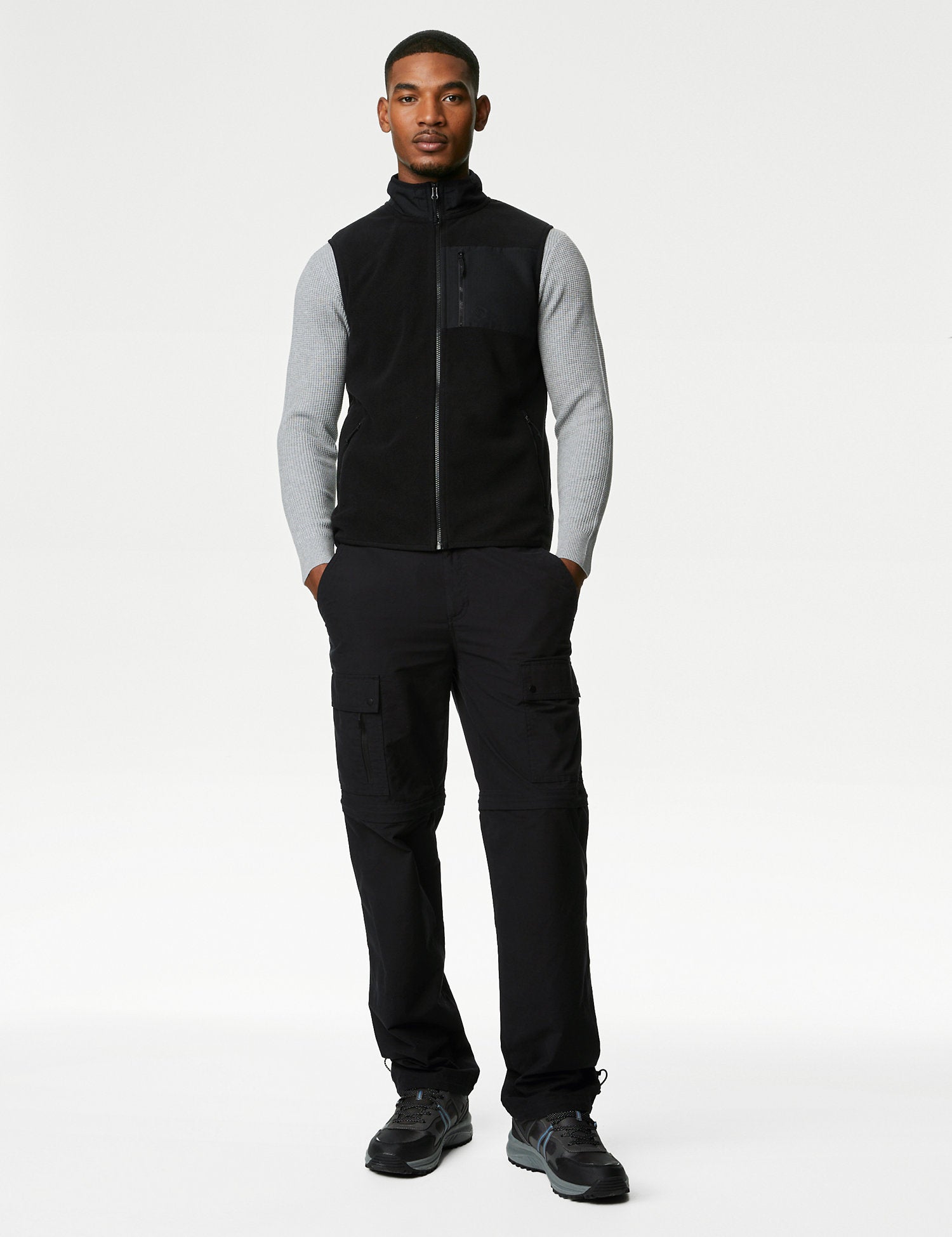 Chaleco fleece cremallera