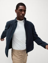 Chaqueta fleece con cremallera