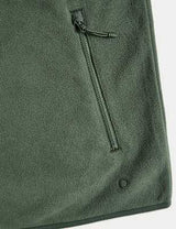 Chaqueta fleece con cremallera