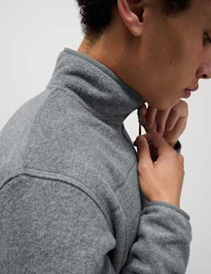 Chaqueta fleece con cremallera