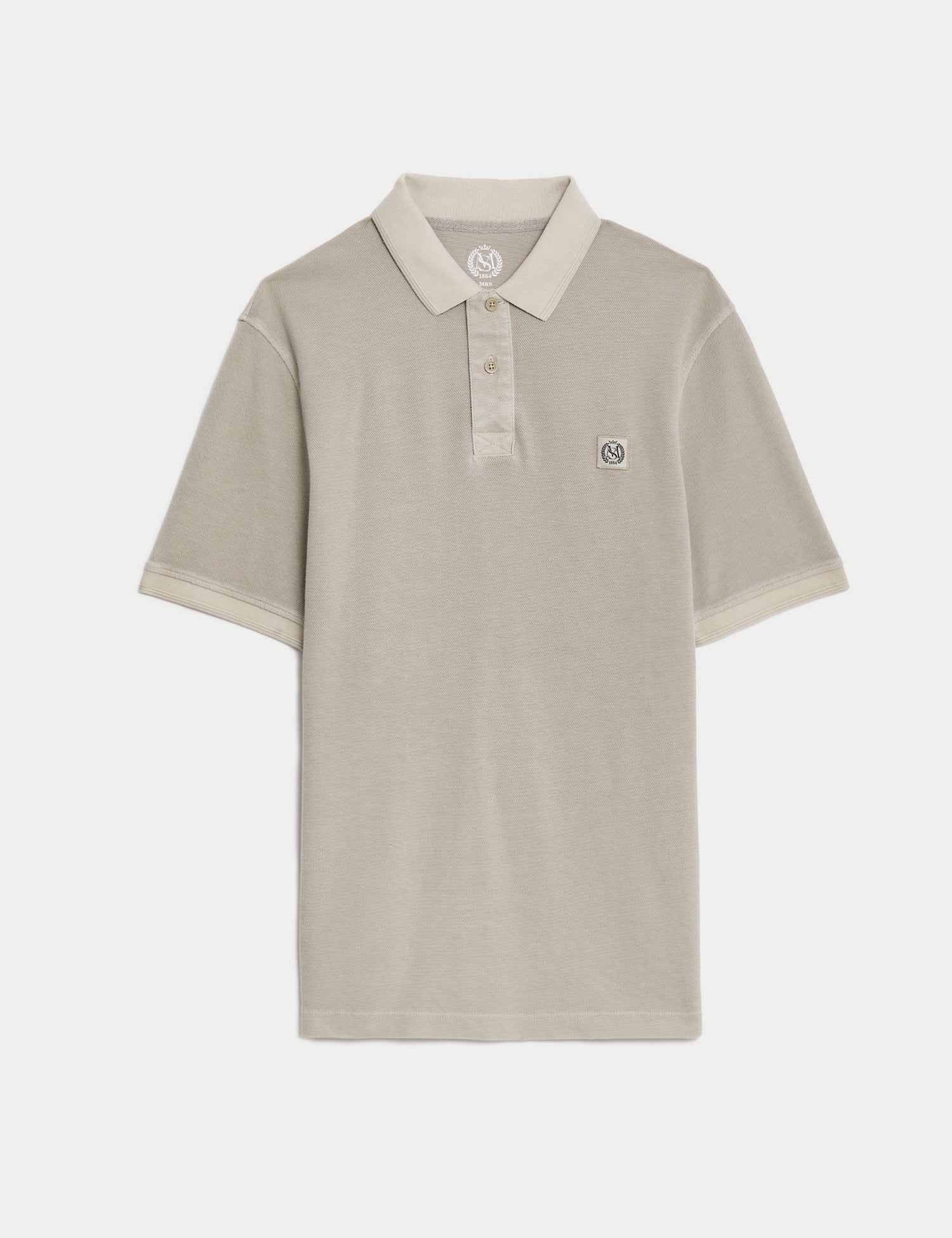 Polo Dye manga corta