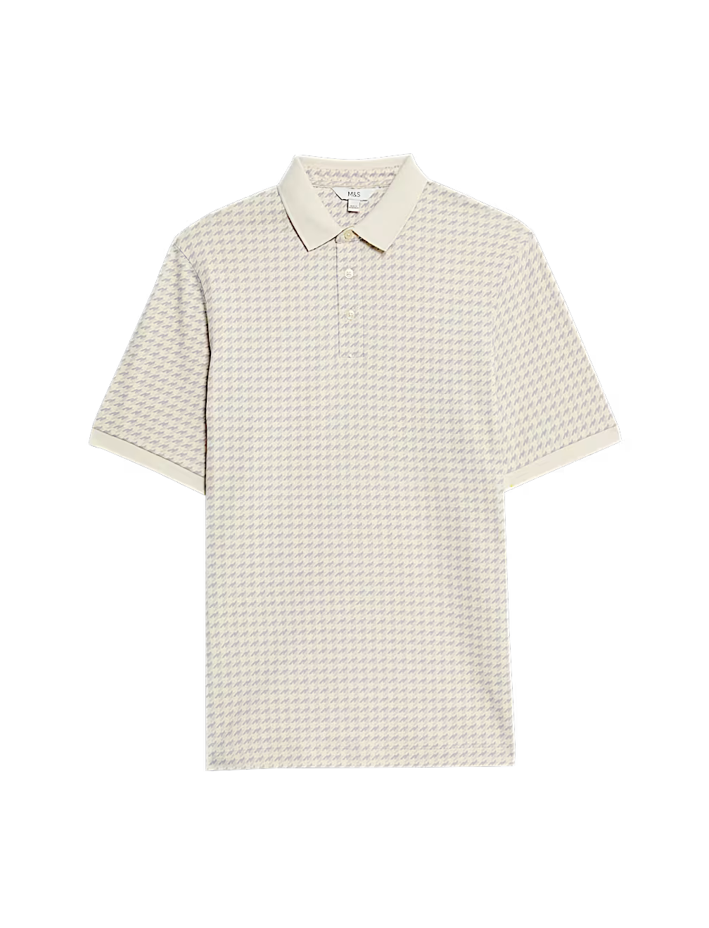 Polo de manga corta diseño Geo