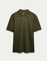 Polo liso de manga corta