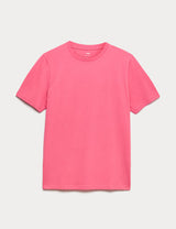 Camiseta lisa manga corta