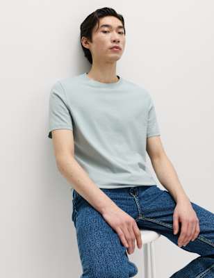 Camiseta lisa manga corta