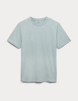 Camiseta lisa manga corta