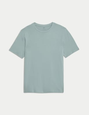 Camiseta lisa manga corta