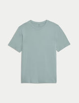 Camiseta lisa manga corta