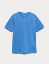 Camiseta lisa manga corta