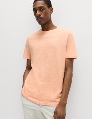 Camiseta lisa manga corta