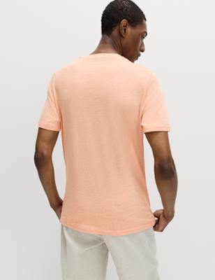Camiseta lisa manga corta