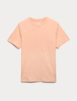 Camiseta lisa manga corta