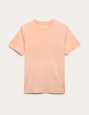 Camiseta lisa manga corta