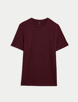 Camiseta lisa manga corta