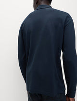 Polo de manga larga liso