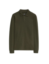 Polo de manga larga liso