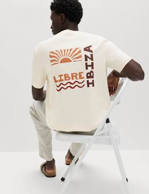 Camiseta de manga corta diseño Café Libra