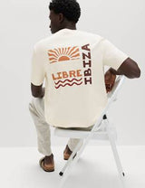 Camiseta de manga corta diseño Café Libra