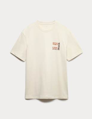 Camiseta de manga corta diseño Café Libra