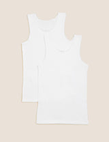 Pack de 2 camisetas térmicas manga hueca de niña