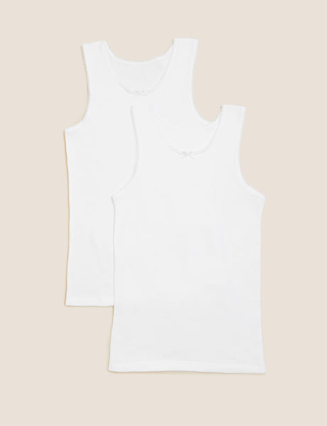 Pack de 2 camisetas térmicas manga hueca de niña