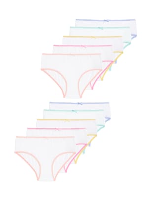 Pack de 10 braguitas lisas