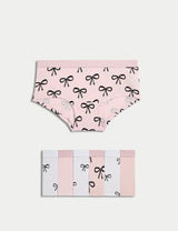 Pack de 7 shorts diseño lazos
