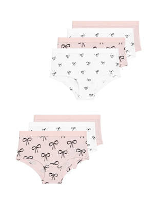 Pack de 7 shorts diseño lazos