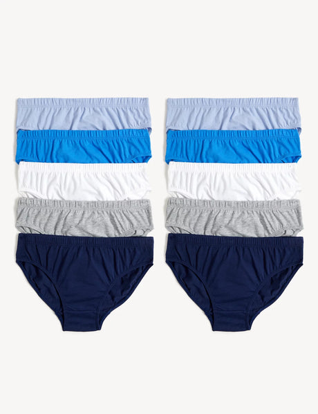 Pack de 10 briefs colores