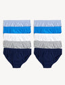 Pack de 10 briefs colores
