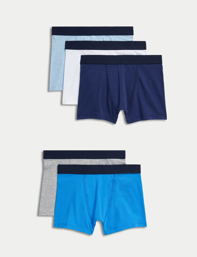 Pack de 5 trunks lisos colores nautical