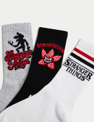 Pack de 3 pares de calcetines Stranger thing