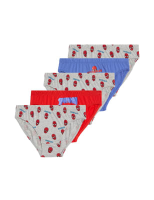 Pack de 5 briefs diseño Spiderman