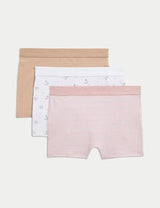 Pack de 3 boxers diseño floral niñas