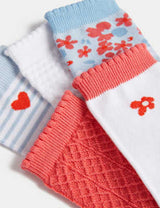 Pack de 5 calcetines diseño flores