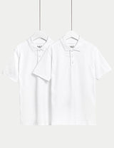 Pack de 2 polos de manga corta colegio