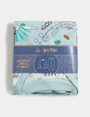 Pijama diseño Harry Potter de manga larga
