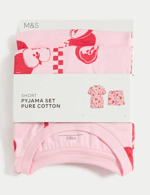 Pijama corto diseño frutas