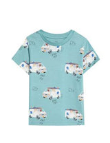Pijama corto diseño transporte