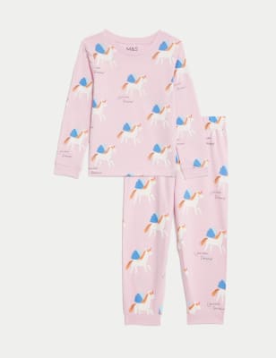 Pijama diseño Unicornio de manga larga