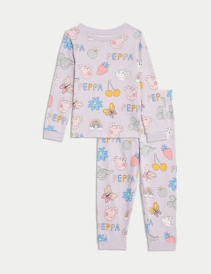 Pijama diseño Peppa Pig de manga larga