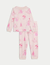 Pijama diseño princesas de manga larga