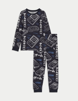 Pijama diseño Gaming de manga larga