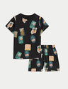 Pijama corto diseño piñas